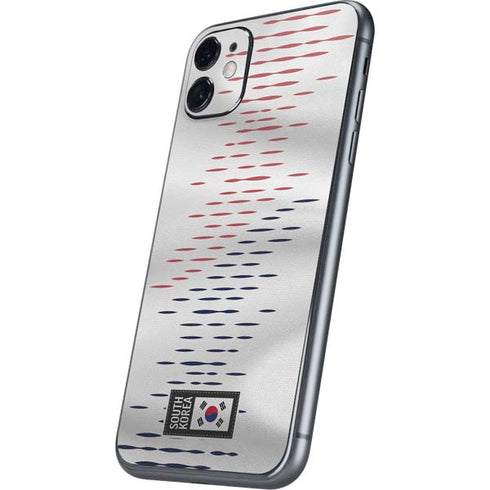 South Korea Soccer Flag iPhone 11 Skin